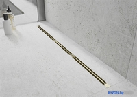 Трап/канал Mexen Flat 360 Super Slim Gold 1551070 - фото2