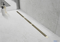 Трап/канал Mexen Flat 360 Super Slim Gold 1551160 - фото2
