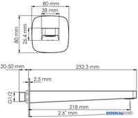 Излив Wasserkraft A315 - фото2