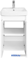 Акватон Тумба с умывальником Сканди Doors 45 1A2787K0SD010 (белый) - фото2