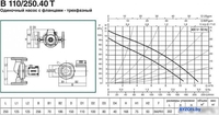 Циркуляционный насос DAB B 110/250.40 T - фото2