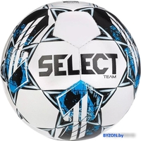 Футбольный мяч Select Team Basic V23 0865560002 (размер 5, белый/синий/голубой) - фото