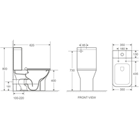 Унитаз WeltWasser Zinnbach 001 GL-WT - фото2