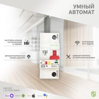 Выключатель автоматический Securic Wi-Fi 1P/25А SEC-HV-125 - фото2