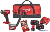 Гайковерт Milwaukee M18FPP2BH-523BEU 4933492523 (с 2-мя АКБ, сумка) - фото