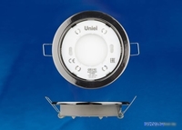 Точечный светильник Uniel GX53/H2 BLACK CHROME 10 PROM UL-00005055 - фото2