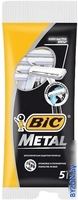 Бритвенный станок BIC Metal (5 шт) - фото