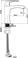 Смеситель Maxonor PL1088 - фото2