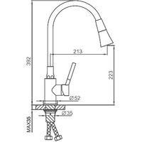 Смеситель FRAP F4044-6 - фото2