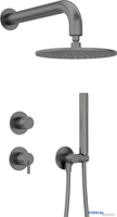 Душевая система Deante Silia Titanium NQS_D9YK - фото