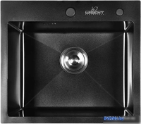 Кухонная мойка Wisent WS35044B (с сифоном GER013) - фото
