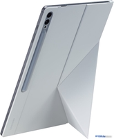 Чехол для планшета Samsung Smart Book Cover Tab S9 Ultra (белый) - фото