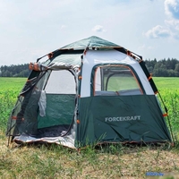 Кемпинговая палатка ForceKraft FK-TENT-1 (зеленый) - фото2