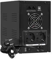 Источник бесперебойного питания ExeGate SpecialPro UNB-2200.LED.AVR.2SH.RJ.USB EX292613RUS - фото2