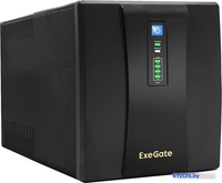 Источник бесперебойного питания ExeGate SpecialPro UNB-1500.LED.AVR.4SH EP285499RUS - фото