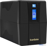 Источник бесперебойного питания ExeGate Power Smart ULB-650.LCD.AVR.4C13 EX292771RUS - фото