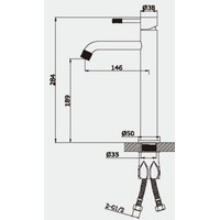 Смеситель Vieir V402512-C - фото2