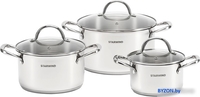 Набор кастрюль StarWind Chef Compact SW-CH1006 - фото