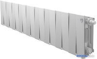 Биметаллический радиатор Royal Thermo PianoForte 200 Bianco Traffico VDR (18 секций) - фото