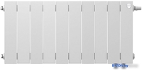 Биметаллический радиатор Royal Thermo PianoForte 300 Bianco Traffico VDR (10 секций) - фото2