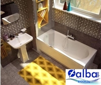 Ванна Alba Spa Miami 170x75 (с ножками и экраном) - фото2