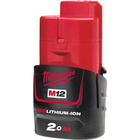 Аккумулятор Milwaukee M12 M12B2 4932430064 (12В/2 Ач) - фото