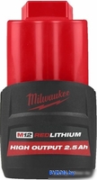 Аккумулятор Milwaukee M12 M12HB2.5 4932480164 (12В/2.5 Ач) - фото2