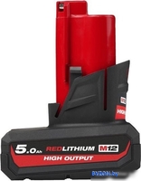 Аккумулятор Milwaukee M12 M12HB5 4932480165 (12В/5 Ач) - фото2
