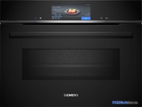 Электрический духовой шкаф Siemens iQ700 CM778GNB1B - фото