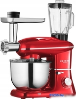 Кухонная машина Mozano Kitchen Assistent ROB-02 (красный) - фото