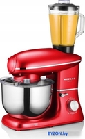 Кухонная машина Mozano Kitchen Assistent ROB-02 (красный) - фото2
