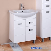 Onika Тумба с умывальником Балтика 60.12 106041 + WH110246 - фото2