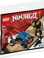 Конструктор LEGO Ninjago 30592 Мини-внедорожник Молния - фото