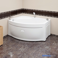 Ванна Vannesa Монти 150x105 L 2-01-0-1-1-213Ч - фото2
