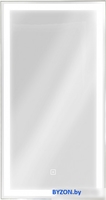 Континент Шкаф с зеркалом Mirror Box Black Led 35х65 - фото