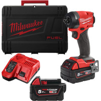 Винтоверт Milwaukee M18 FUEL M18FID3-502X 4933479865 (с 2-мя АКБ, кейс) - фото