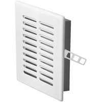 Вентиляционная решетка Awenta Eko T01 13.5x16.5 (белый) - фото