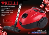 Пылесос KELLI KL-8020 (красный) - фото2