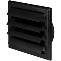 Вентиляционная решетка Awenta TN3CZ 19x19/d100 (черный) - фото
