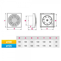 Осевой вентилятор Awenta Focus WFA 100 T - фото2