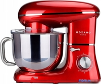 Планетарный миксер Mozano Kitchen Machine ROB-01 (красный) - фото2