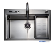Кухонная мойка Zepein D6550H (PVD) Professional - фото2