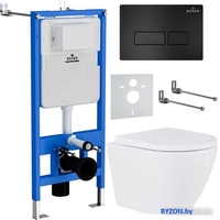 Унитаз подвесной Roxen StounFix Slim 579124 - фото