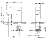 Смеситель Lemark Aura LM0606CH - фото2