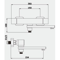 Смеситель Vieir V393533-G - фото2