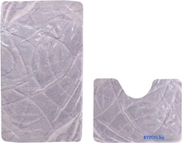 Набор ковриков Gokyildiz Standart 0.5x0.8 CROSS-7022-LIGHT-GRAY - фото2