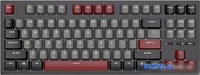 Клавиатура Royal Kludge RK-R87 RGB (черный, RK Red) - фото