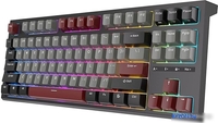 Клавиатура Royal Kludge RK-R87 RGB (черный, RK Red) - фото2