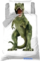 Постельное белье Этель Green Dino 1.5сп 4935514 - фото