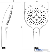 Душевая лейка Maxonor Pure Life PL23 - фото2